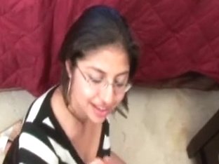 Cute Indian Sophia Acquires A Mean Facial