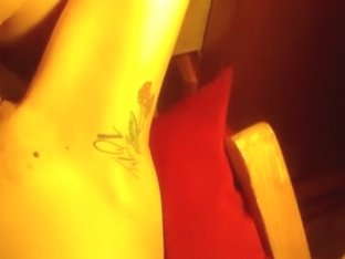 Skinny GF gets fucked by big cock on a chair