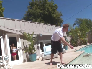 Hardcore sex session for beautiful teen Nina Norths pussy