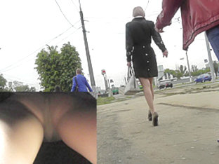 Free Upskirt Vid With Stunning Beauty In High Heels