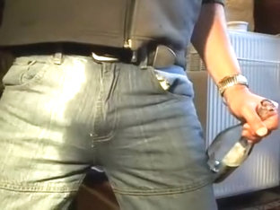 Pissing my jeans, grabbing during the time that smokin' and drinking