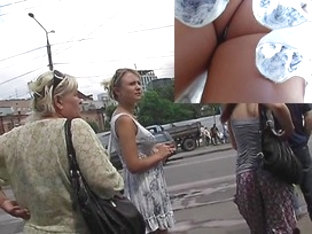 Spectacular Real Street Upskirt