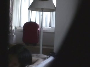 Hot Spycam Massage For Amateur Babe On The Huge Bed