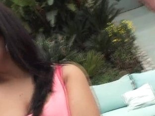 Fucking Perfect Big Tit GF In Garden