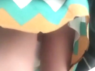 Upskirt No Panties Perfect (slow Mo)