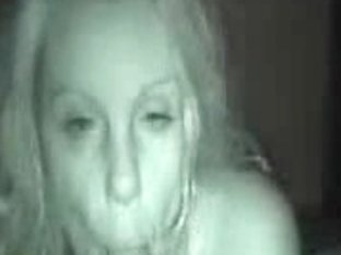 Attractive blonde's mouth was cum covered by dude's sperm