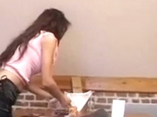 Nina with an non-professional