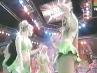Upskirt Video From A Music Tv Show With Sexy Dancer Girls