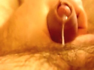 Close-up Jerking With Cumming At End