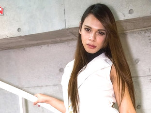 Rinka Blows Her Load..... - TGirlJapan