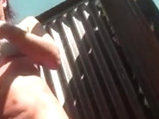 Gals changing at the Beach