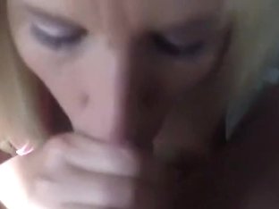 Redneck milf says 'if it's not in your eyes, it's not a good facial !!