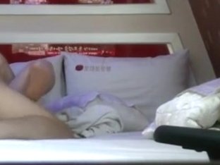 Asian Girl Has Oral, Cowgirl And Missionary Sex On The Bed.