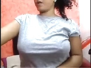 A Sexy Breasty Beauty Monica On Livecam.