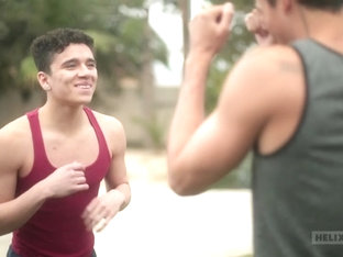 Ashton Summers & Zach Letoa in Naughty Knockout - HelixStudios