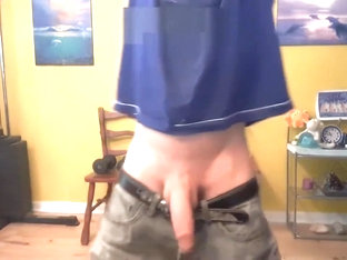 Living room jerk off #11