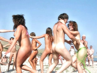 Naked Babes On Beach