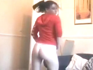 Teen Cutie Dancing Around