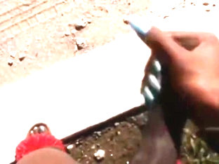 shemale cum in public