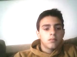 Portuguese Cute Boy Shows His Round Ass On Cam