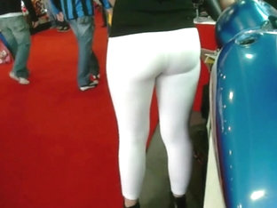 How  Sexy Is This Girl Dancing In Tight White Pants?