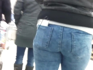 Another tight jeans ass