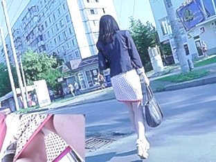 Secret Public Upskirt Movie Scene