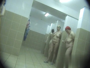 Hidden cameras in public pool showers 1039