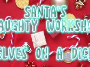 Jingle And Jangle Ride Santas Dick In His Naughty Workshop
