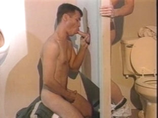 Incredible male pornstar in crazy glory hole, masturbation gay xxx movie