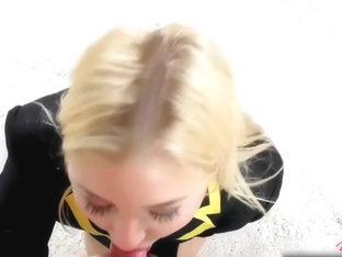 College Girls And Cayla Lyons In Solo Study Sesh Turns Into Throat-pounding Glory!