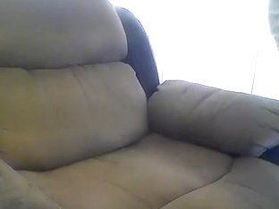 Sexy dude is relaxing at home and memorializing himself on web camera