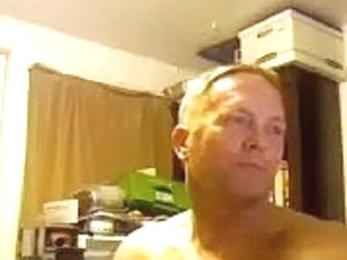 Seductive gay is masturbating in the apartment and filming himself on web camera