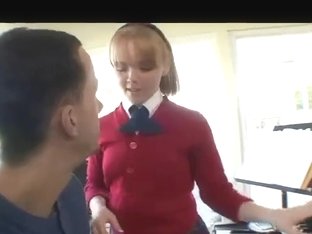 Carolina West - Redhead Schoolgirl