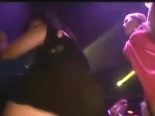 Horny Babes Dancing Their Pussies In A Club