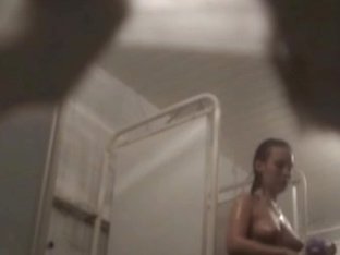 Spy cam filmed pretty girl in her privet shower