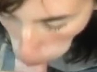 Outdoors hiking bj and drink