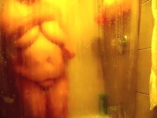 My Morbidly Overweight Mature Wife In The Shower Room Naked