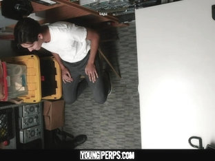 YoungPerps - Young Boy Rides Dick and Takes Two Loads