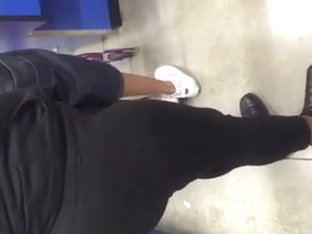 Mega Ebony Ass(hidden Cam)