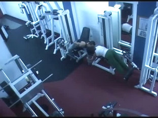 Hidden camera in gym