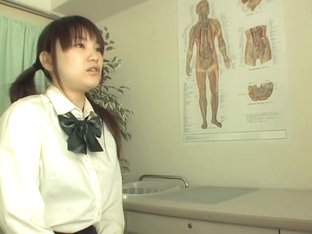 Asian schoolgirls get under full medical examination