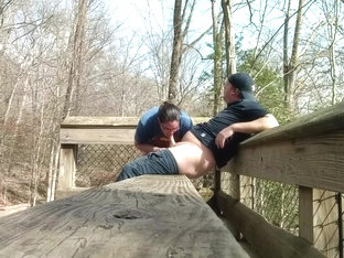 Amateur Couple Almost Caught Fucking At The Park...