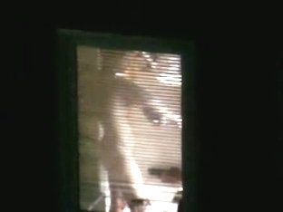 Nude Candid Female With A Big Sexy Ass Filmed Through A Window