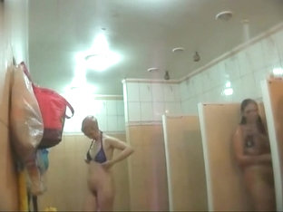 Hidden cameras in public pool showers 920