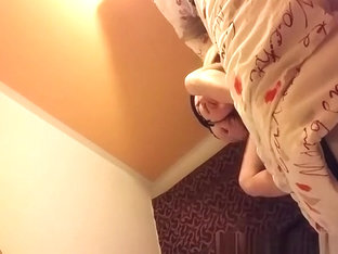 Woman riding her man's cock in bed