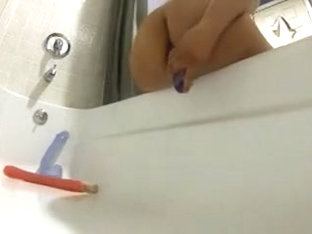 twenty one year old takes 12 inch large clear marital-device for the 1st time