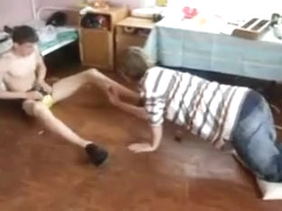 Exotic male in horny bdsm homosexual sex movie