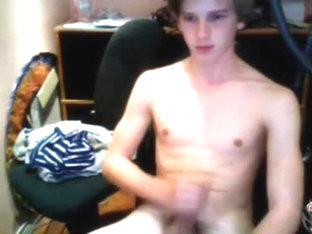 Sweet Young Boy Wanks And Cums