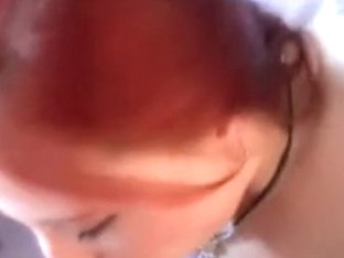 Redhead Performs Some Admirable Oral-service-service